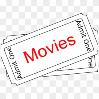 Movie Clipart Movie Ticket - Paper, HD Png Download