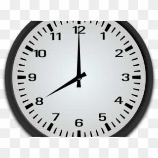 Clock Clipart 8 O Clock - Analog Clock 11 30, HD Png Download