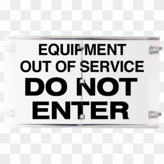 87lgm-1s 0 - Out Of Service Sign, HD Png Download