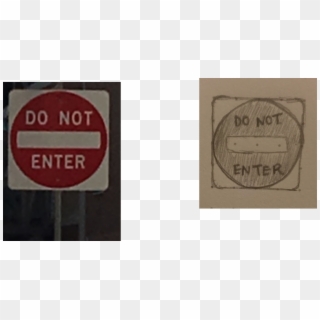 Do Not Enter Street Sign - Not Enter Sign, HD Png Download