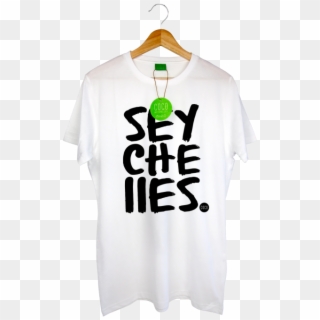 Seychelles Print - T Shirt With Hanger Png, Transparent Png