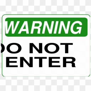 Do Not Enter - Oval, HD Png Download
