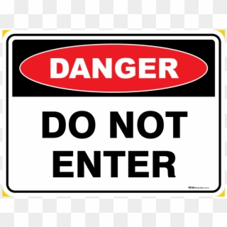 Danger Do Not Enter - Danger Cryogenics Sign, HD Png Download