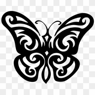 Free Png Butterfly Tattoo Png Image With Transparent - Butterfly Tattoo Transparent Background, Png Download