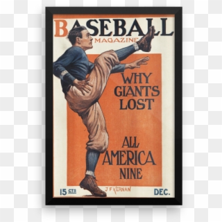 Vintage Baseball Magazine - Poster, HD Png Download