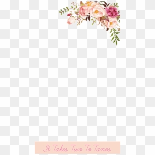 461 X 818 13 - Free Wedding Geofilter Template, HD Png Download