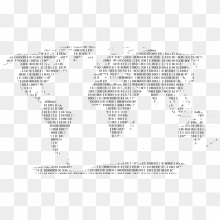 The World Map From A Binary Code - Binary Number, HD Png Download