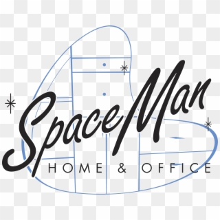 Spaceman Home & Office - Calligraphy, HD Png Download