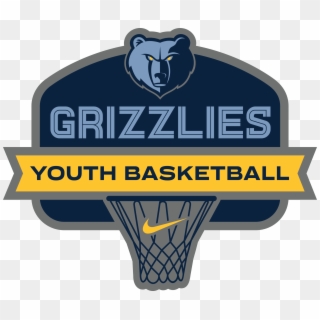 Grizzlies Youth Basketball - Memphis Grizzlies, HD Png Download