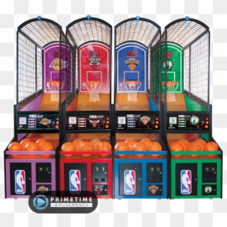 Nba Hoops Basketball - Nba Basketball Arcade Machine, HD Png Download