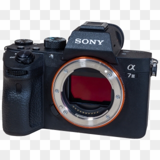 Sony A7iii Angled Front - Sony Alpha 7r Png, Transparent Png