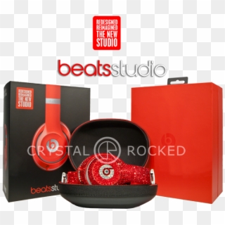 Beats Studio3 Wireless Over‑ear Headphones Swarovski - Beats By Dr Dre Solo Hd Package, HD Png Download