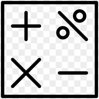Mathematical Symbols Comments - Mathematics Symbol, HD Png Download