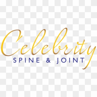 Celebrity Spine And Joint - Calligraphy, HD Png Download