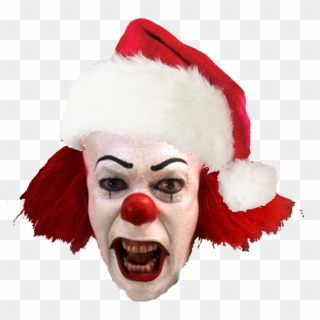 Christmas Clown - Pennywise The Clown, HD Png Download