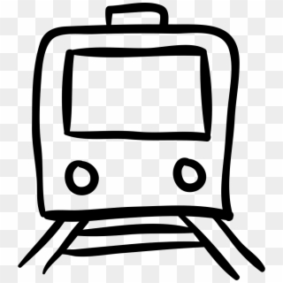 Png File - Train Hand Drawn, Transparent Png
