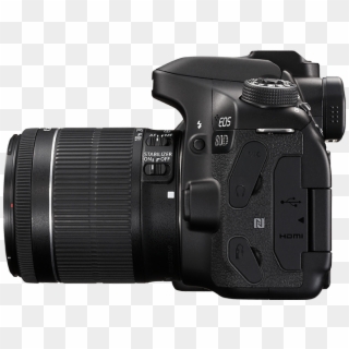 Download Canon 80d Dslr Camera Png Transparent Images - Canon 80d 18 55mm, Png Download