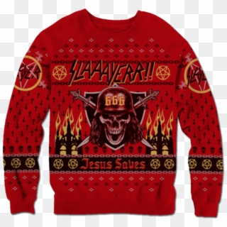 Slayer 666 Holiday Sweater - Slayer Sweater, HD Png Download