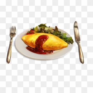 Omelette Png - Bungou To Alchemist Food, Transparent Png