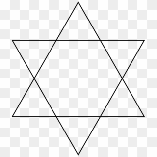 The - Many Triangle In A Star, HD Png Download