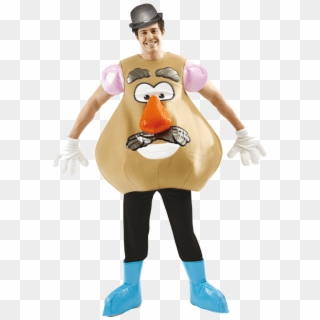 Adult Mr Potato Head Costume - Cartoon Character Fancy Dress, HD Png Download