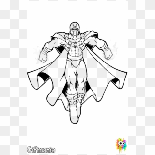 480 X 720 4 - Magneto Coloring Pages, HD Png Download