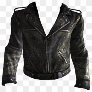 Black Jacket Download Png Image - Leather Jacket Png, Transparent Png