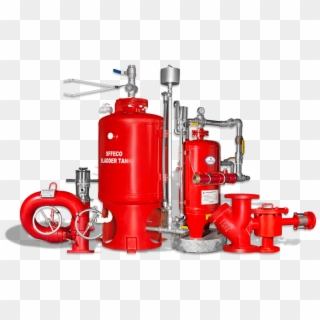 Extinguishing & Suppression Systems - Sffeco Fire Gas Suppression System, HD Png Download