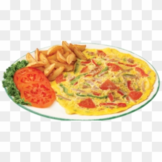 Western Omelette - Tomato Omelette, HD Png Download