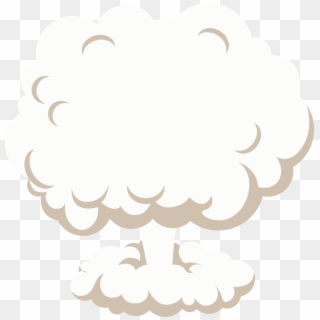 Vector Royalty Free Library Mushroom Cloud Clip Art - Smoke Cloud Png Vector, Transparent Png