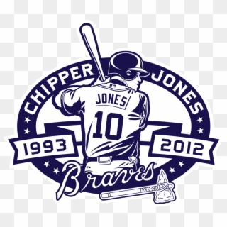 Atlanta Braves True Logo Snapback Adjustable Cap By - Chipper Jones, HD Png Download