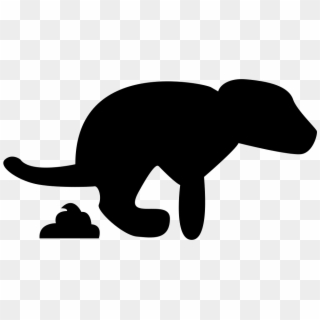 Dog Pooping Silhouette At Getdrawings - Dog Poop Icon Png, Transparent Png  - 981x506(#1280205) - PngFind