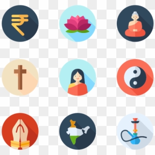 India Flat Icon Png, Transparent Png