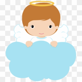 Angels Clipart Baptism - Angelito Para Bautizo Png, Transparent Png