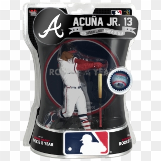 Ronald Acuna Jr - Atlanta Braves Logo Black, HD Png Download