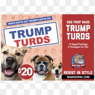 Introducing Trump Turd Bags They Are Fantastic - Companion Dog, HD Png Download