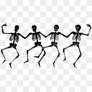 Dancing Skeletons Clip Art, HD Png Download