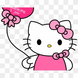 Hello Kitty With Balloons Png - Hello Kitty Free Png, Transparent Png