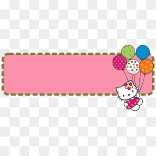 Hello Kitty Banner Template - Hello Kitty Banner Design, HD Png Download