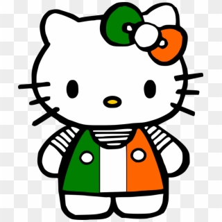 Celebrate The Luck O' The - Hello Kitty St Patricks, HD Png Download