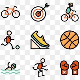 Sport Elements - Basketball Icons Vector, HD Png Download