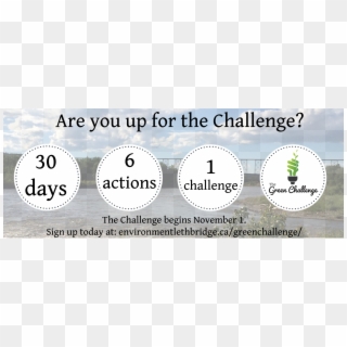 Green Challenge 2018 Web Banner - Circle, HD Png Download
