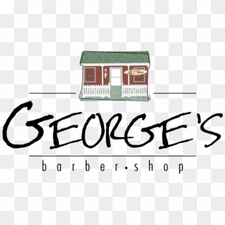 George's Barber Shop Logo - Logo Georges, HD Png Download