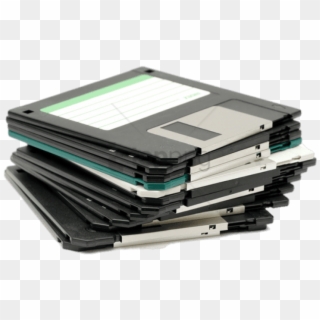 Download Big Stack Of Floppy Disks Png Images Background - Floppy Disk With Transparent Background, Png Download