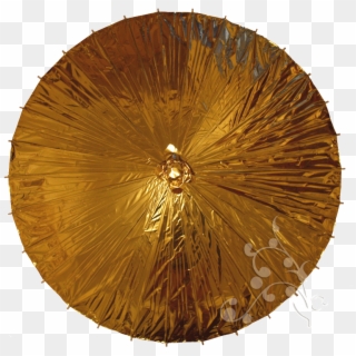 Gold Foil Parasol - Circle, HD Png Download
