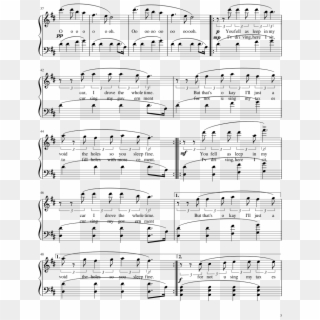 Tear In My Heart Sheet Music Composed By Arrangement - Sheet Music, HD Png Download