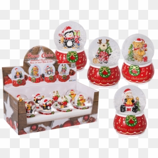 Polyresin Snow Globe - Christmas Ornament, HD Png Download