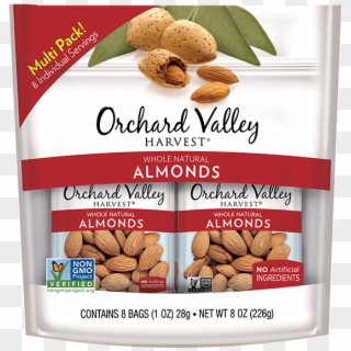 Whole Natural Almonds - Orchard Valley Harvest Almonds, HD Png Download
