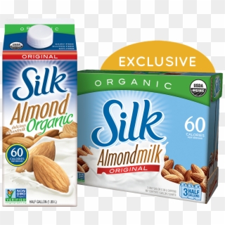 Silk Organic Original Almondmilk, HD Png Download