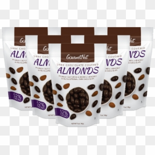 7oz Chocolate Covered Almonds 6 Pack - Chocolate-covered Raisin, HD Png Download